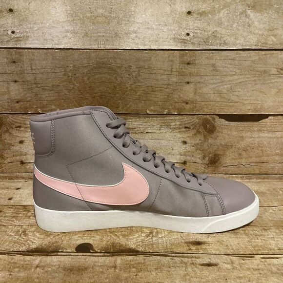 Nike Blazer Mid Prm Pumice Pink/Purple Shine Women's Sz 10.5 CK0835-200 New - Picture 7 of 9